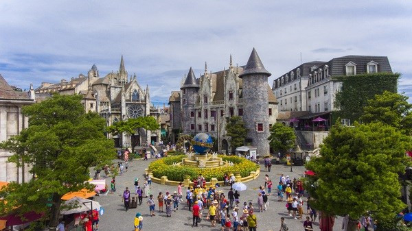El sitio turístico Colinas de Ba Na en Da Nang. (Fotografía: banahills.sunworld.vn)