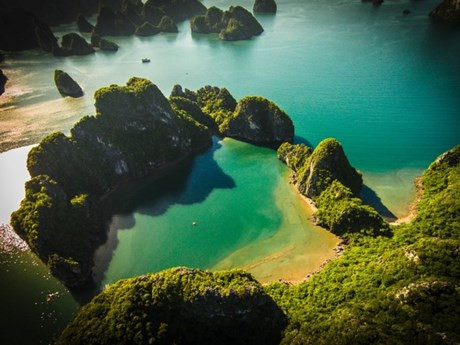 La instantánea "Bahía de Ha Long" del fotógrafo Vo Rin. (Foto: Comité organizador)