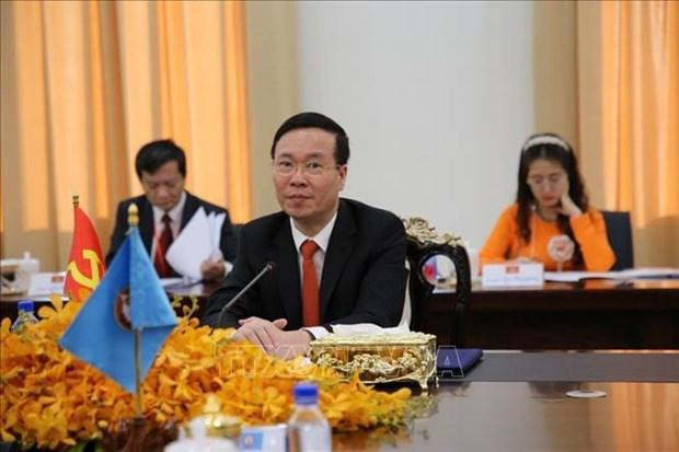 El miembro del Buró Político y permanente del Secretariado del Comité Central del Partido Comunista de Vietnam, Vo Van Thuong. (Fotografía: VNA)
