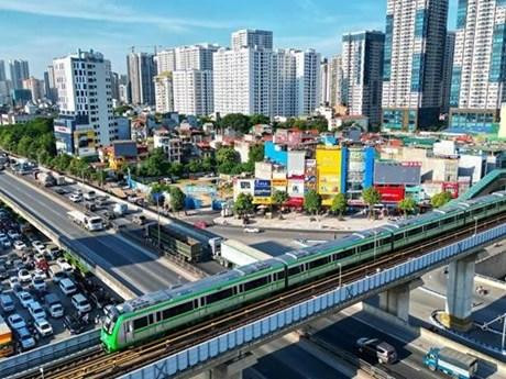 Ruta ferroviaria Cat Linh-Ha Dong. (Fotografía: VNA)