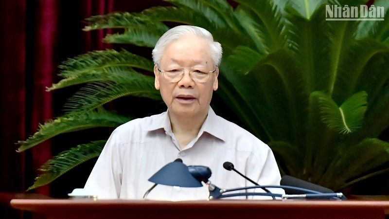 El secretario general del Partido Comunista de Vietnam, Nguyen Phu Trong. (Fotografía: Nhan Dan)