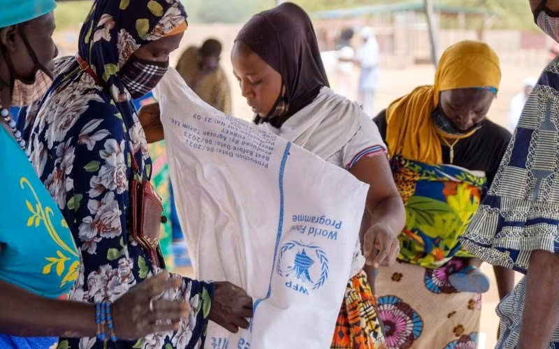 Muchos africanos dependen de alimentos apoyados. (Fotografía: WFP)