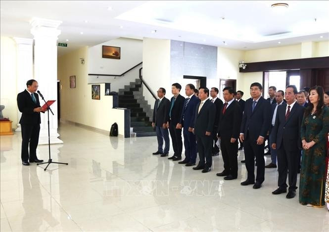 En la ceremonia. (Fotografía: VNA)