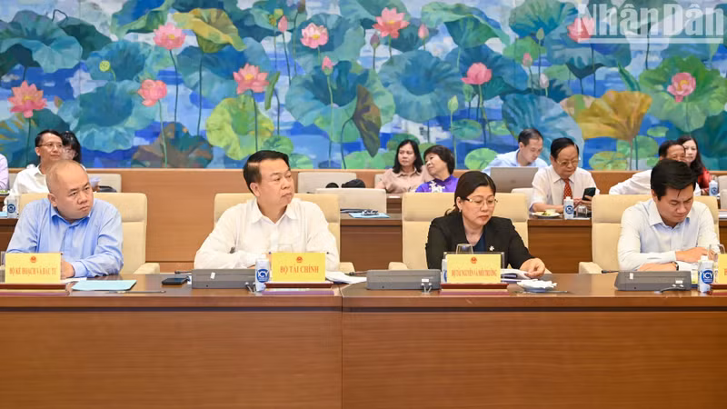 Líderes de los Ministerios y sectores en el evento.