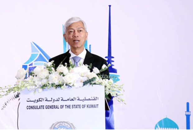 Vo Van Hoan, vicepresidente del Comité Popular de Ciudad Ho Chi Minh, habla en la cita. (Fotografía: VNA)