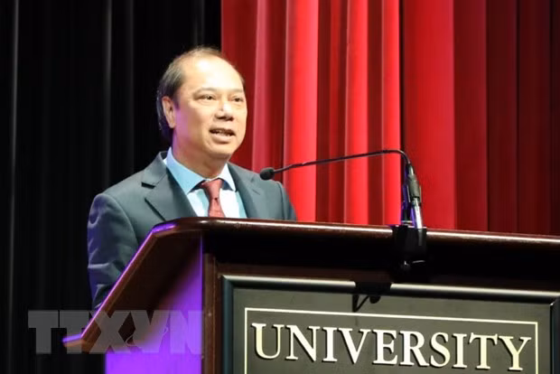 El embajador de Hanoi en Washington, Nguyen Quoc Dung. (Fotografía: VNA)