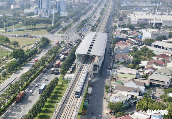 La Línea de Metro número 1. (Fotografía: VNA)