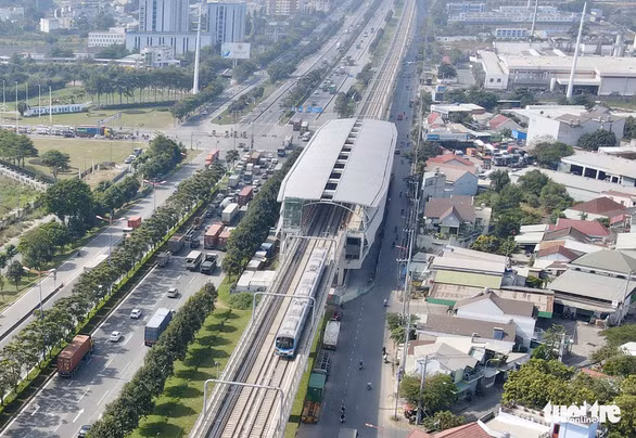 La Línea de Metro número 1. (Fotografía: VNA)