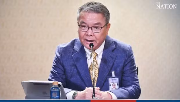 El portavoz del gobierno, Chai Wacharonke. (Fotografía: The Nation)