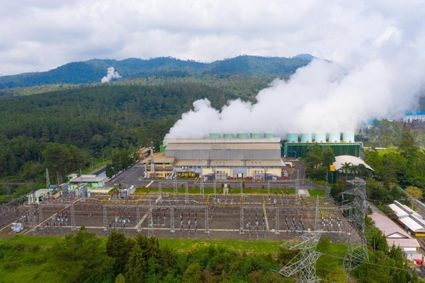 La planta de energía geotérmica más antigua de Indonesia en Java Occidental. (Fotografía: Correo de Yakarta)