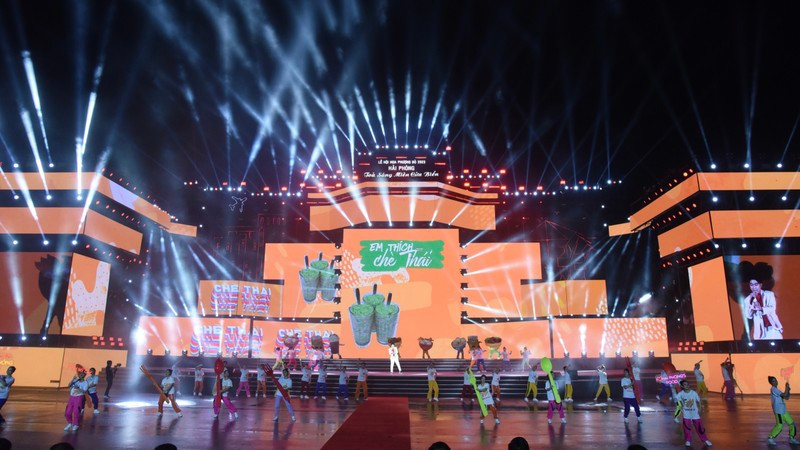 Inauguran en Hai Phong Festival de Flores de Flamboyán 2023.