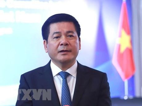 El ministro de Industria y Comercio de Vietnam, Nguyen Hong Dien. (Fotografía: VNA)