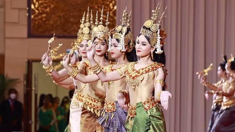 Espectáculos artísticos en el marco de la ceremonia.