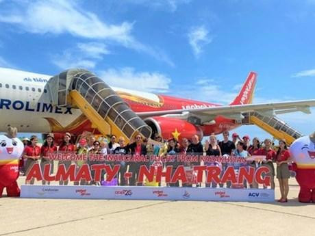 La aerolínea de bajo costo Vietjet Air. (Fotografía: VNA)