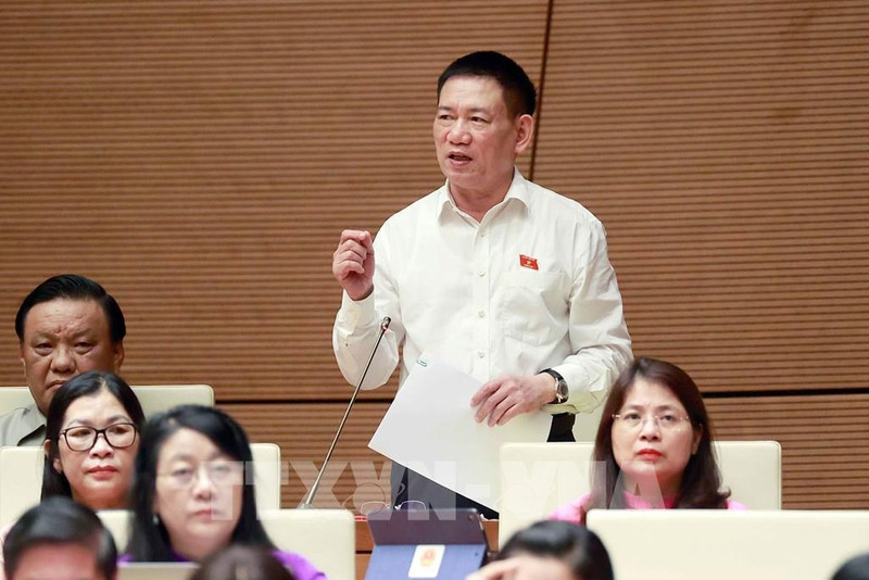 El ministro de Finanzas de Vietnam, Ho Duc Phoc. (Fotografía: VNA)