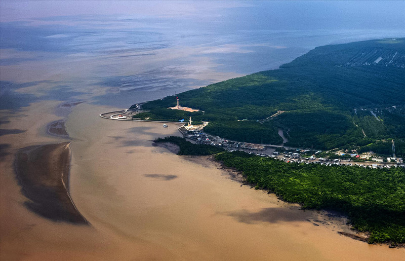 Mui Ca Mau es un cabo en el sur de la provincia de Ca Mau. Es también el extremo meridional de Vietnam. (Fotografía: VNA)