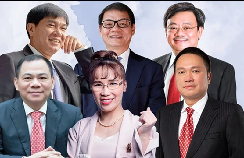 Seis empresarios vietnamitas entre los billonarios de la lista de Forbes.