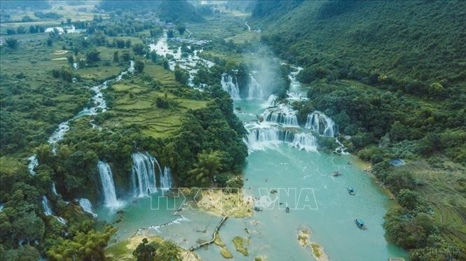 La cascada de Ban Gioc. (Fotografía: VNA)
