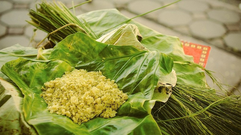 El arroz verde de Me Tri.
