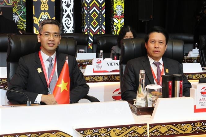 Participantes vietnamitas en el evento. (Fotografía: VNA)