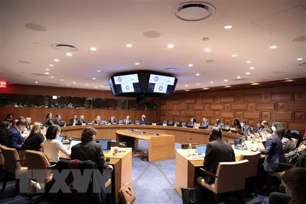 Panorama de una reunión sobre Convemar 1982. (Fotografía: VNA)