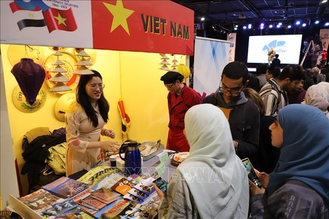 En el pabellón vietnamita. (Fotografía: VNA)