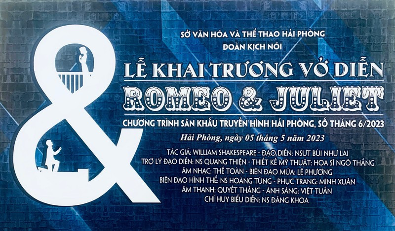 Presentarán en Hai Phong obra teatral Romeo y Julieta.
