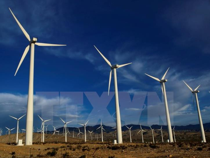 El desarrollo de la "energía verde" se convierte en una dirección inteligente y una tendencia de desarrollo inevitable de Vietnam y del mundo. (Fotografía: VNA)