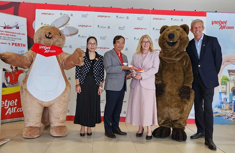Vietjet Air lanza vuelos entre Ciudad Ho Chi Minh y Perth.