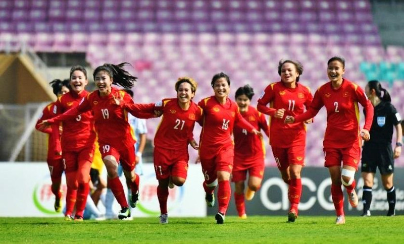 Jugadoras vietnamitas. (Fotografía: VNA)