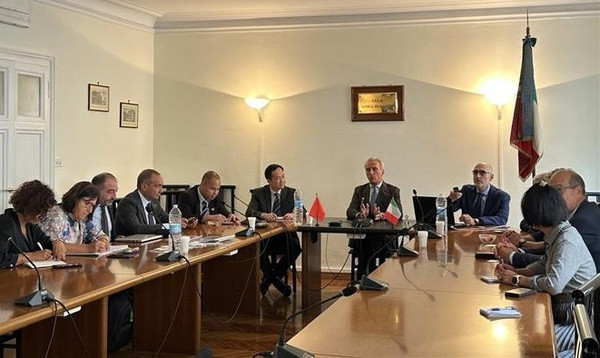 Panorama de la reunión. (Fotografía: VNA)