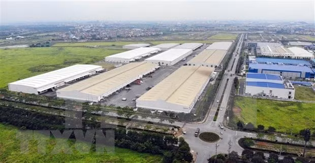 Una esquina del Parque Industrial VSIP Bac Ninh. (Fotografía: VNA)
