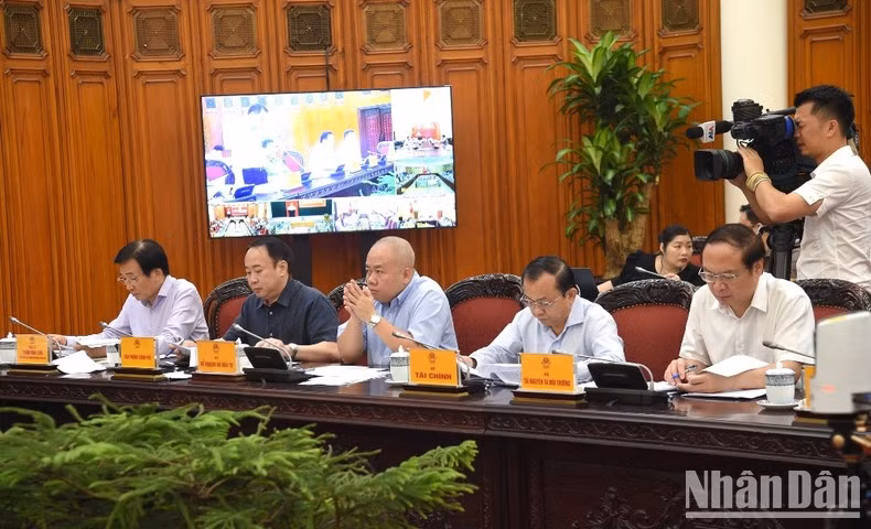 Delegados en la reunión.