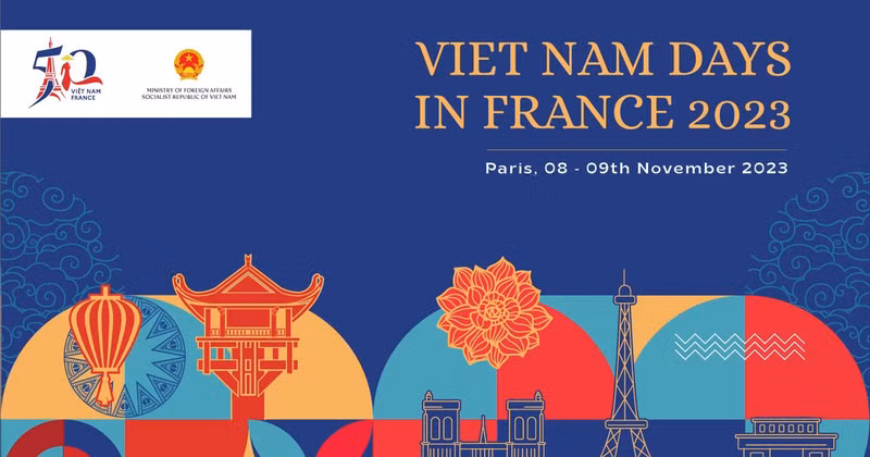El programa "Día de Vietnam en Francia 2023". (Fotografía: mofa.gov.vn)