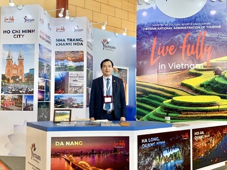 Representación de Vietnam en la Feria. (Fotografía: VNA)