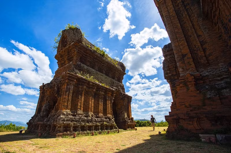 La torre Banh It representa la arquitectura de Cham Pa en Binh Dinh.