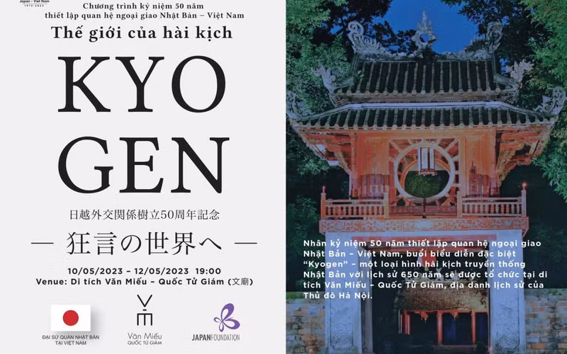 Presentarán en Hanói comedia tradicional de Japón.