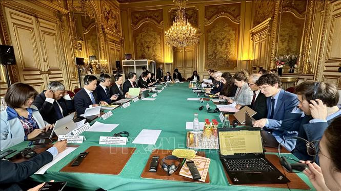 Panorama de la sesión. (Fotografía: VNA)