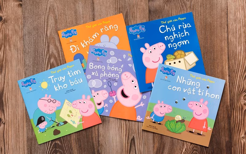 Presentan en Vietnam colecciones de libros infantiles de Peppa Pig.