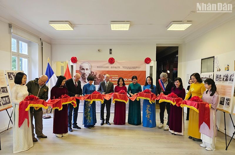 En la inauguración. (Fotografía: Nhan Dan)