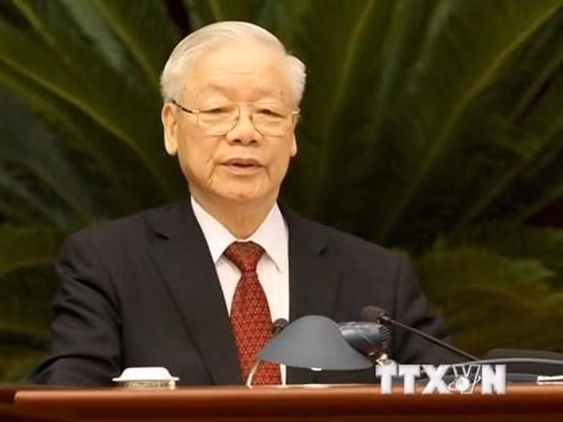El secretario general del Partido Comunista de Vietnam, Nguyen Phu Trong.