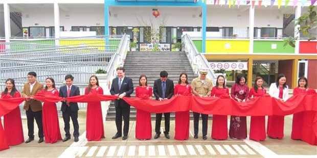 Acto de inauguración. (Fotografía: VNA)