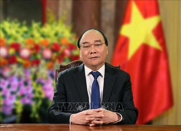 El presidente de Vietnam, Nguyen Xuan Phuc. (Fotografía: VNA)