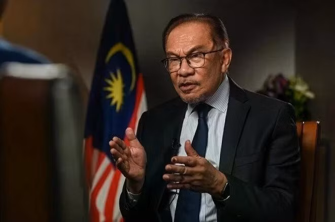 El primer ministro de Malasia, Anwar Ibrahim. (Foto: IRNA/VNA)