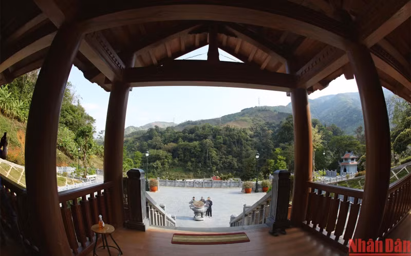 Vista interior del templo.
