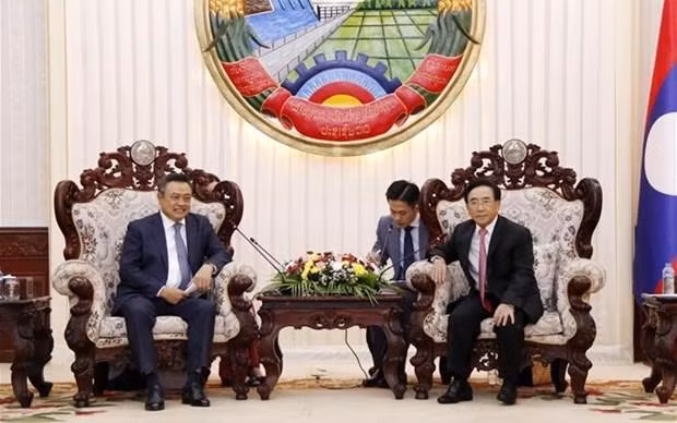 En el encuentro. (Fotografía: VNA)