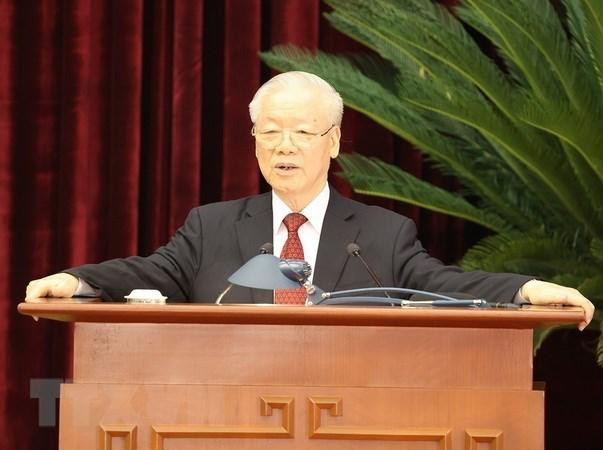 El secretario general del Partido Comunista de Vietnam, Nguyen Phu Trong. (Fotografía: VNA)