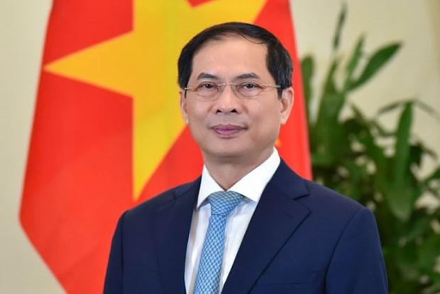 El ministro de Relaciones Exteriores de Vietnam, Bui Thanh Son. (Fotografía: VNA)