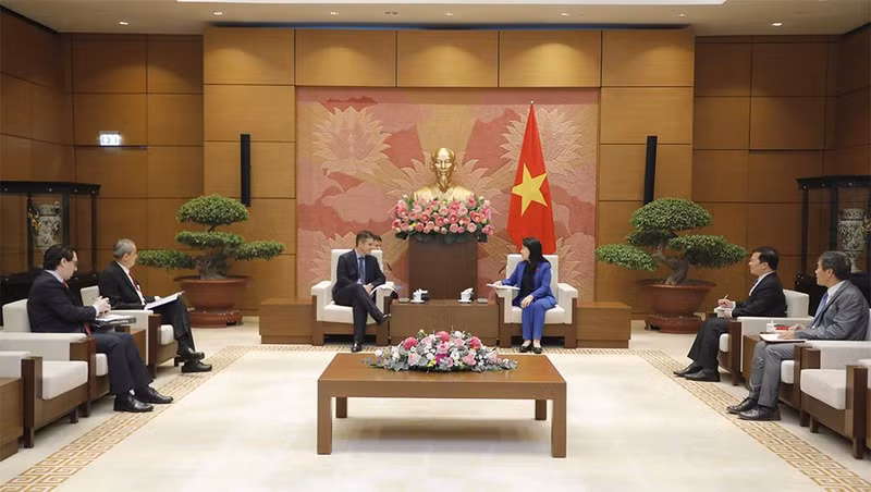 Panorama de la recepción. (Fotografia: daibieunhandan.vn) 