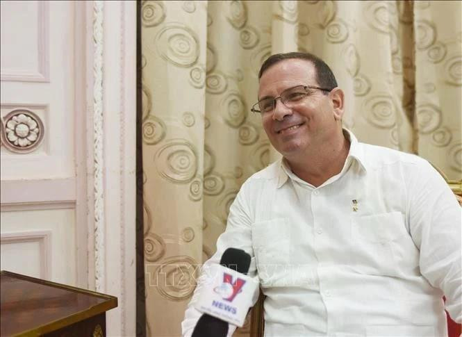 Fernando González Llort, Héroe de Cuba y Presidente del Instituto Cubano de Amistad con los Pueblos (ICAP). (Foto: VNA)